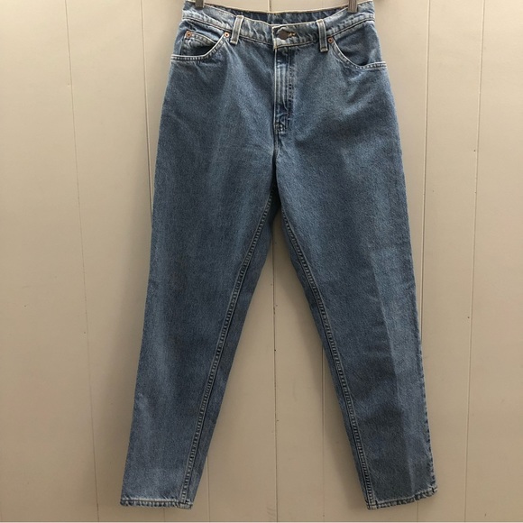 Levi’s Sz 30 VTG 950 Relax Fit Orange Tab Jeans - Picture 4 of 13